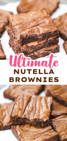 Ultimate Nutella Brownies