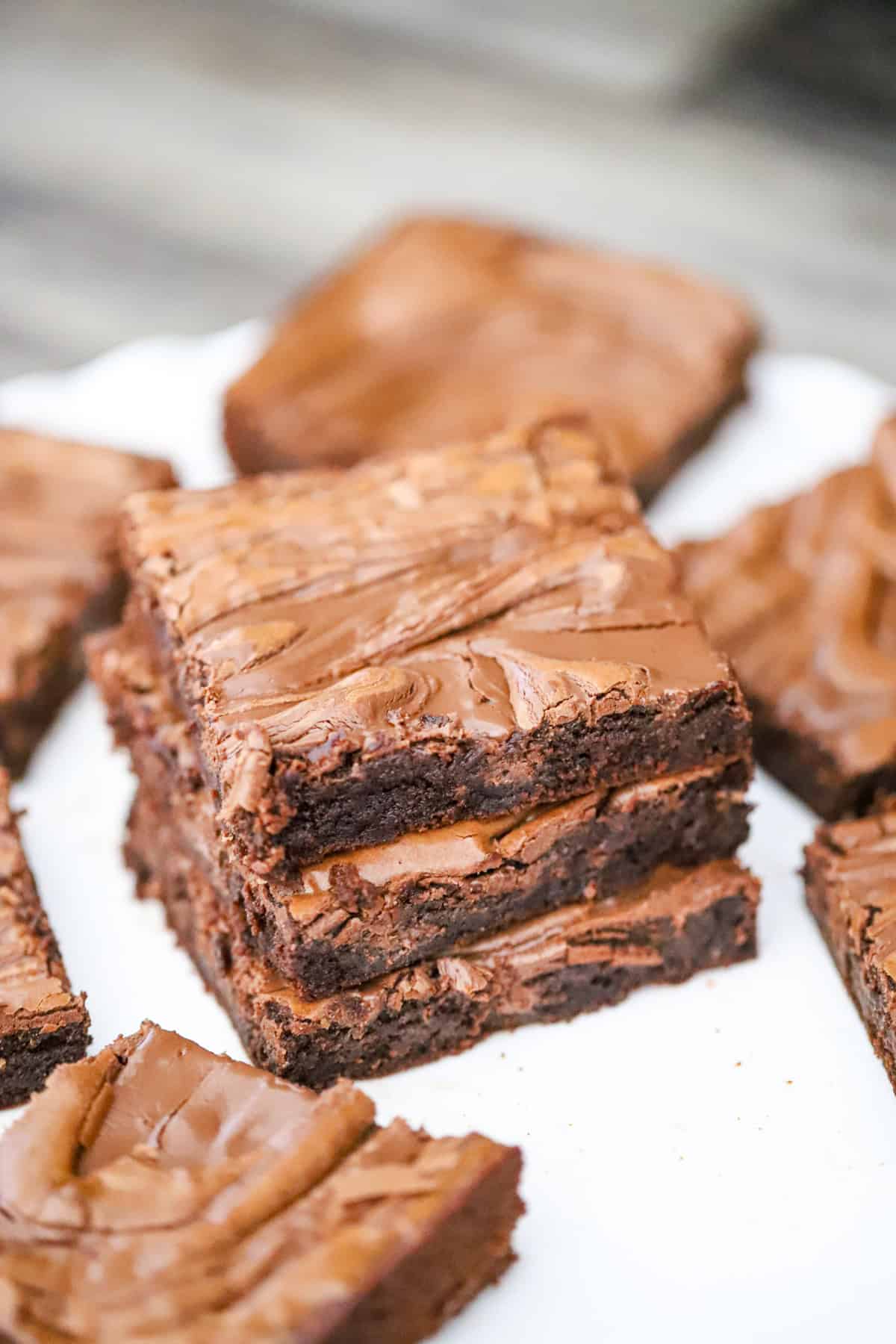 recipe for chocolate brownies using nutella