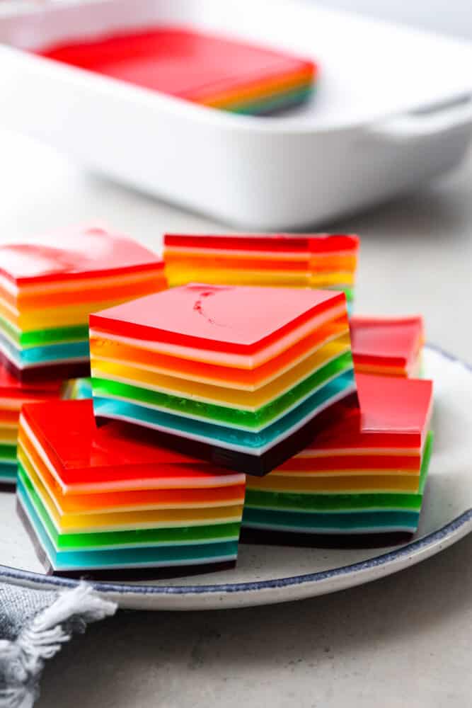 layered jello