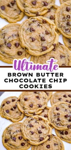 BROWN BUTTER CHOCOLATE CHIP COOKIES