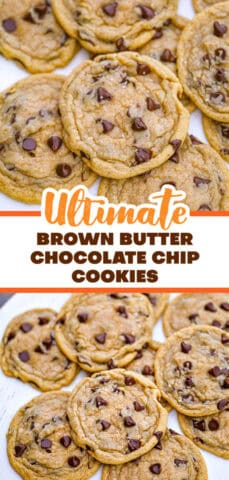 BROWN BUTTER CHOCOLATE CHIP COOKIES