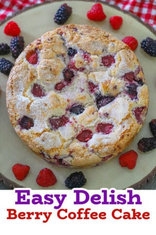 Easy Berry Coffee Cake