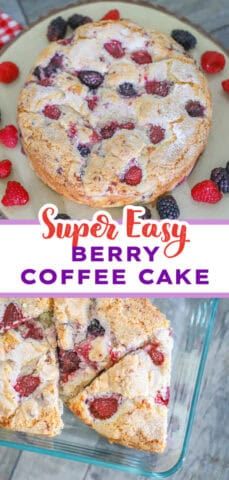 Easy Berry Coffee Cake