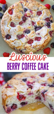 Easy Berry Coffee Cake