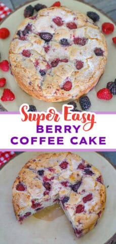 Easy Berry Coffee Cake