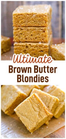 Ultimate Brown Butter Blondies