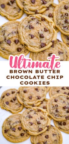 BROWN BUTTER CHOCOLATE CHIP COOKIES