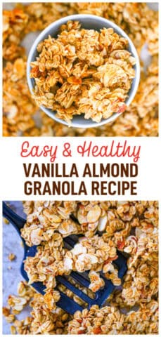 Vanilla Almond Granola Recipe