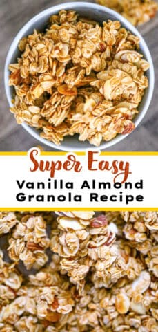 Vanilla Almond Granola Recipe