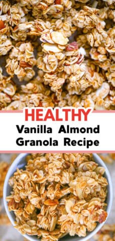 Vanilla Almond Granola Recipe