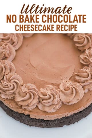 best no bake chocolate cheesecake recipe