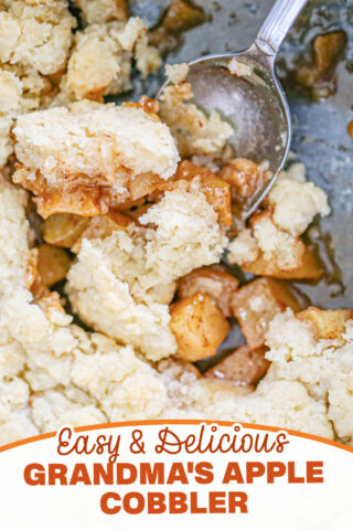 Grandma's Classic Biscuit Apple Cobbler