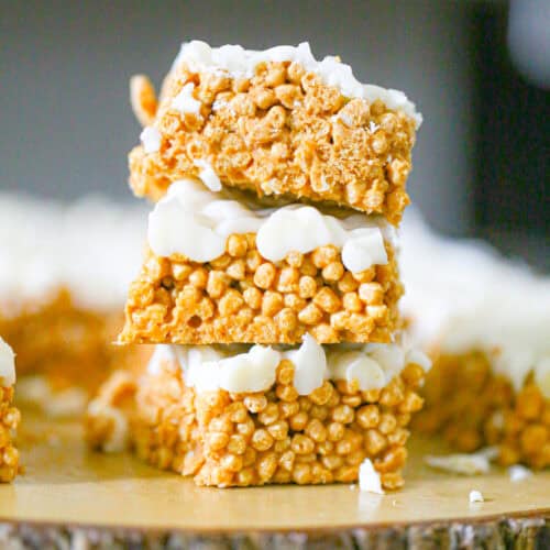 Healthy Peanut Butter Crunch Bars