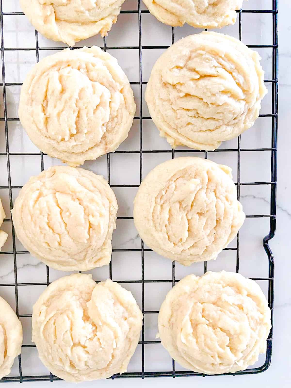 baked treats on a wire rack