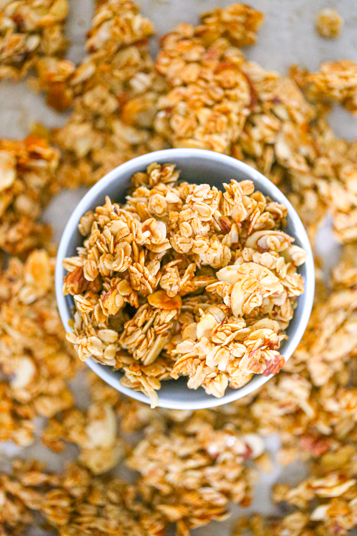 easy and healthy Vanilla Almond Granola Recipe