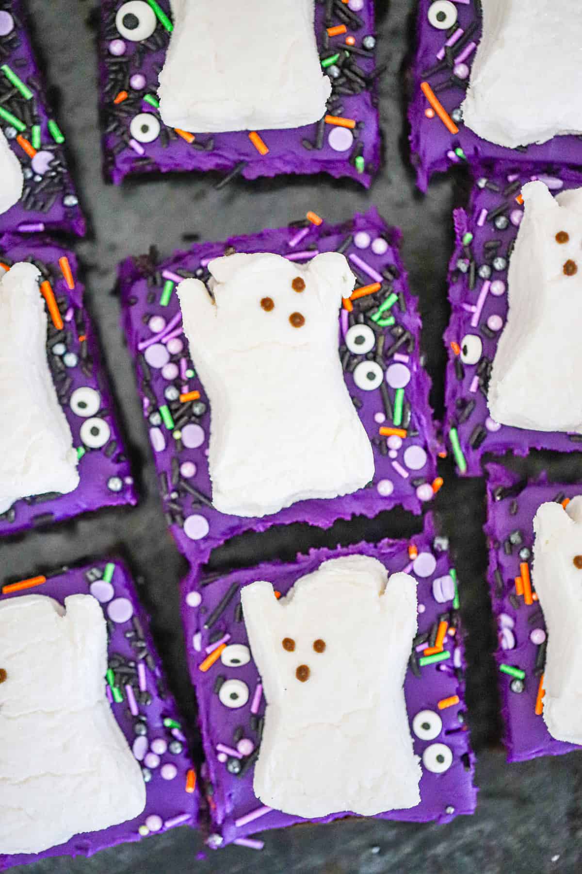 Halloween Ghost Brownies