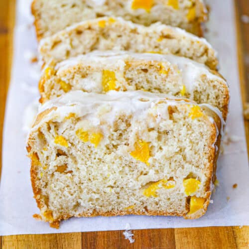 peach cobbler bread recipe