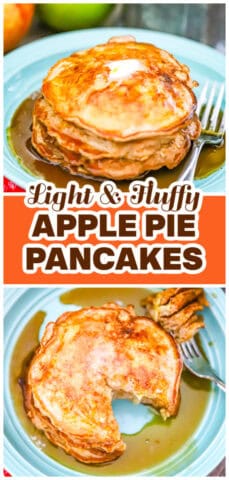 Tasty Apple Pie Pancakes