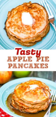 Tasty Apple Pie Pancakes