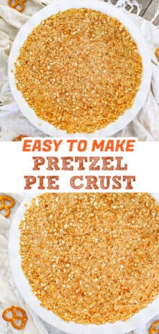 PRETZEL PIE CRUST