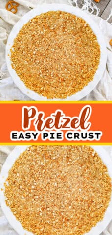 PRETZEL PIE CRUST