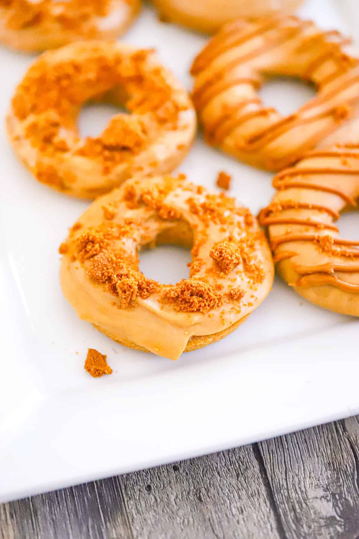 Baked Biscoff Donuts