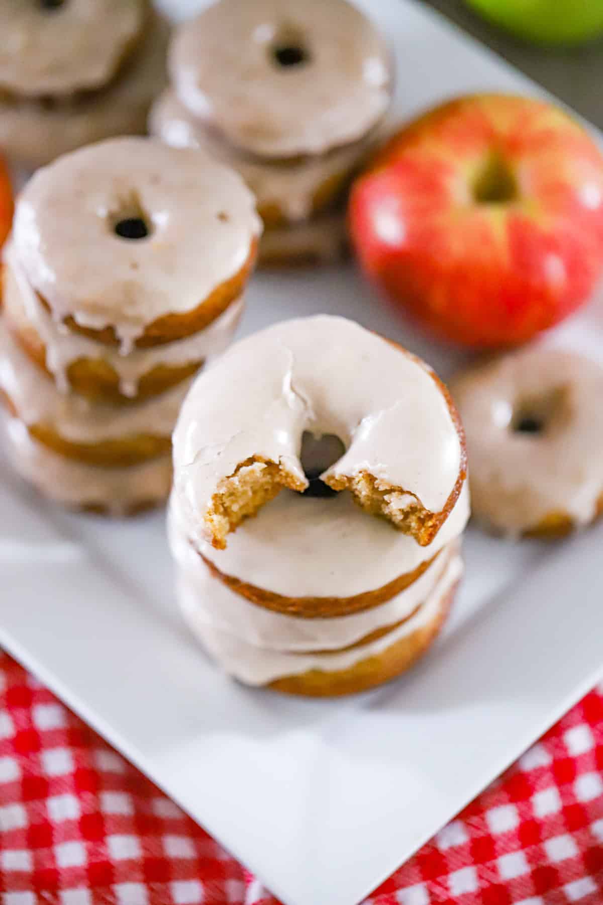 stack of fall doughnuts