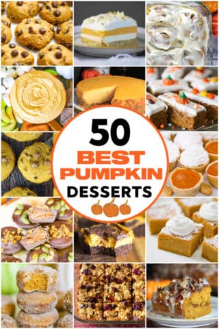 50 Easy Pumpkin Dessert Recipes