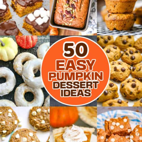 50 Easy Pumpkin Dessert Recipes