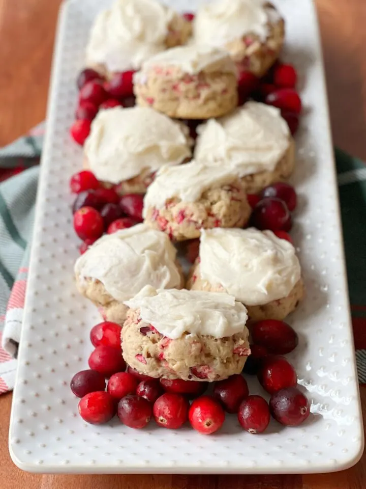 pecan cookies with frosting