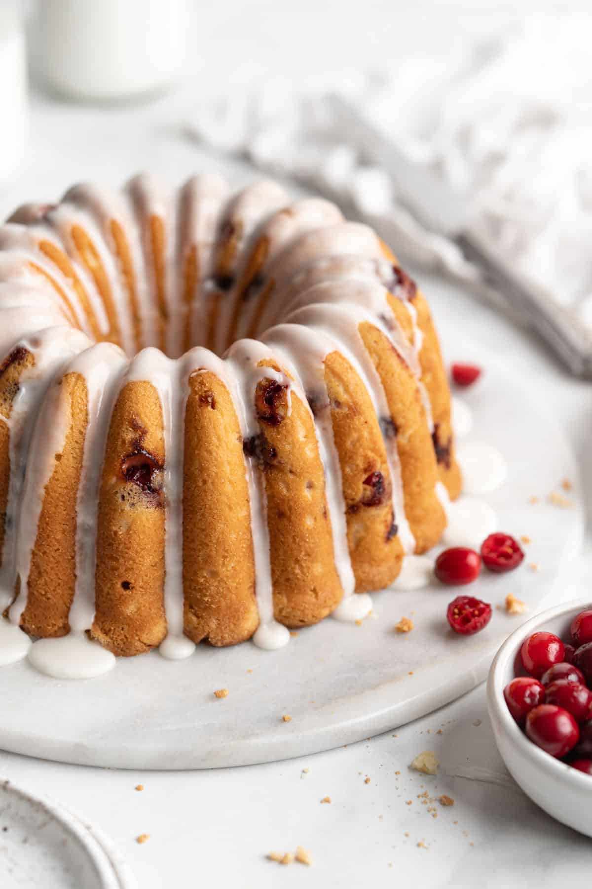 holiday orange bundt cake