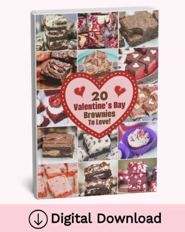 20 Valentine's Day Brownies Cookbook