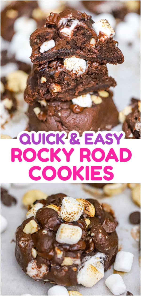 Ultimate Levain Rocky Road Cookies