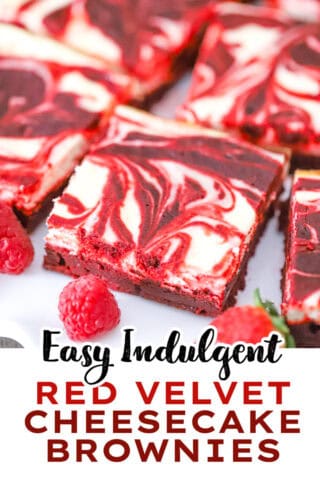 Dreamy Red Velvet Cheesecake Brownies