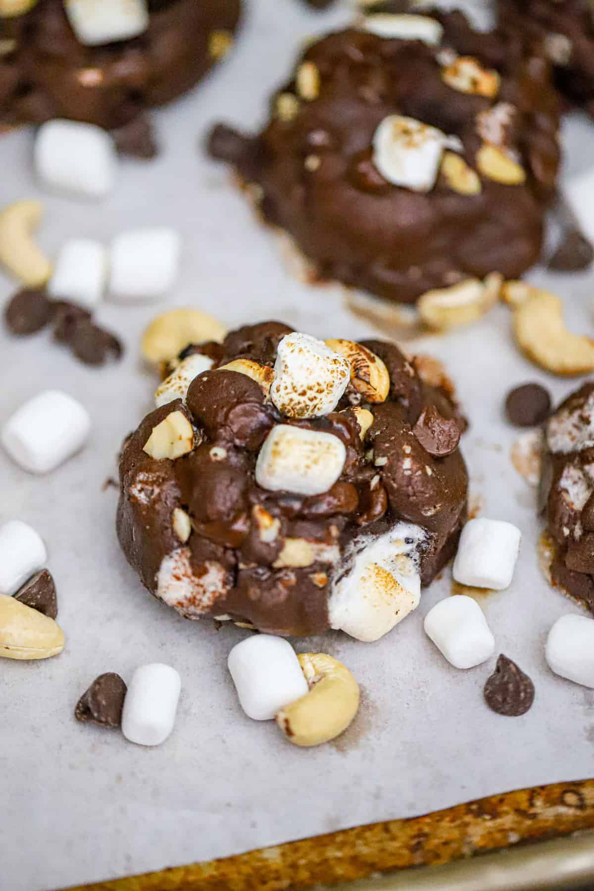 Ultimate Levain Rocky Road Cookies