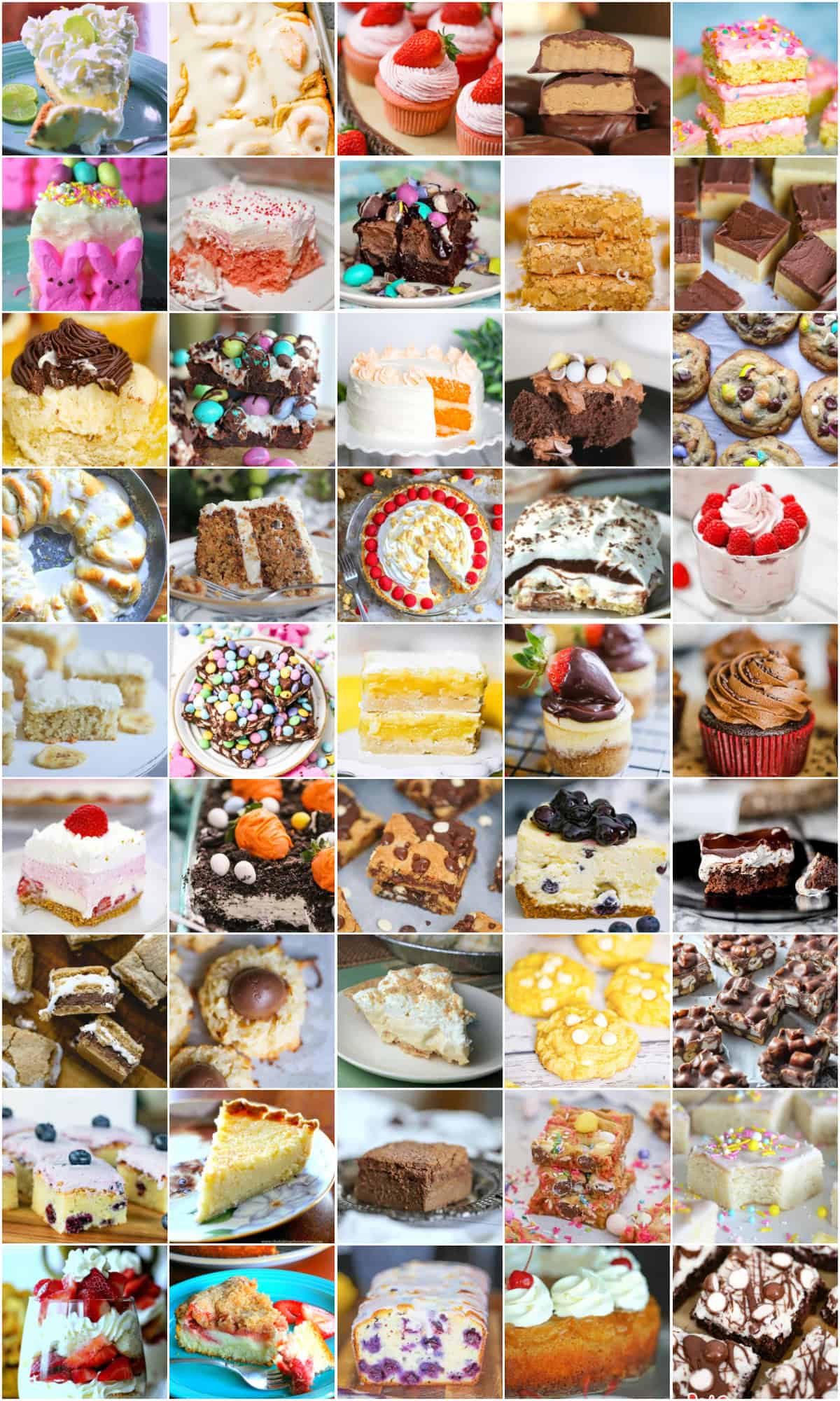 45 Awesome Easter & Spring Desserts Cookbook recipes ebook