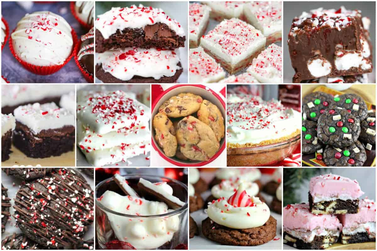 13 Holiday Peppermint Desserts Cookbook recipes ebook