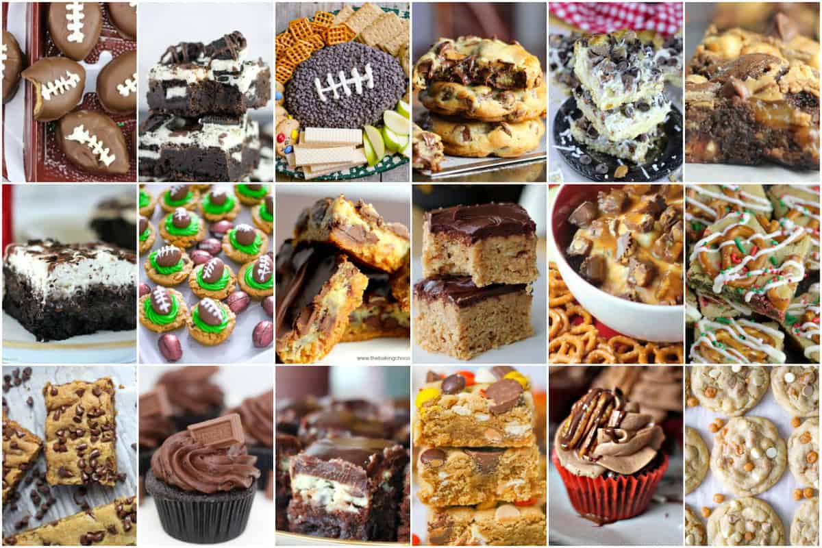 18 Sweet & Easy Superbowl Party Dessert Recipes Cookbook ebook desserts