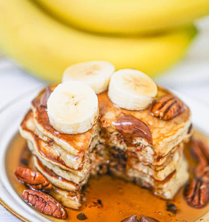 stack of breakfast hotcakes