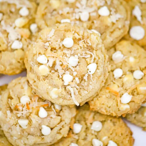 Best-Ever Coconut White Chocolate Chip Cookies