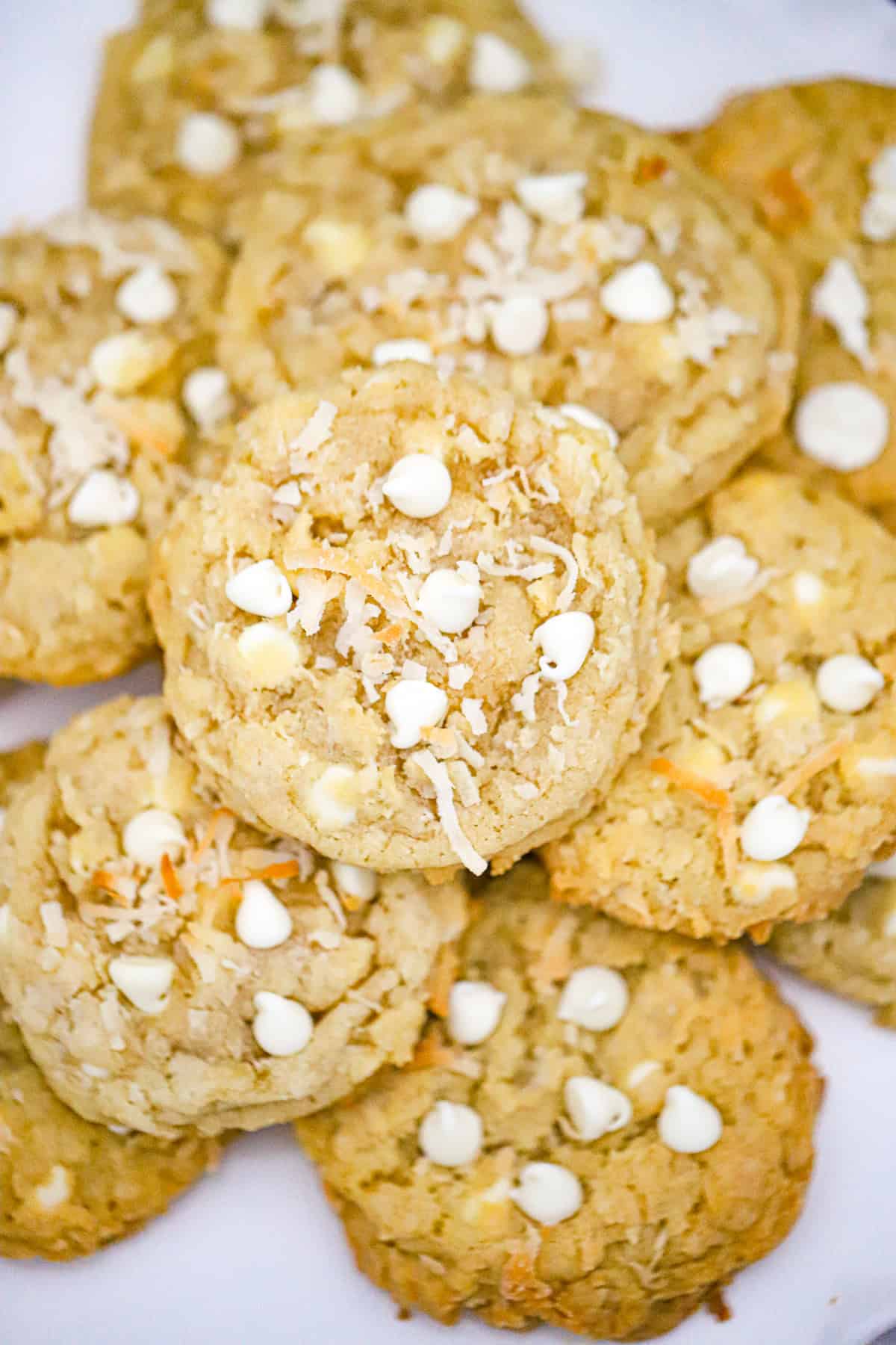 Best-Ever Coconut White Chocolate Chip Cookies