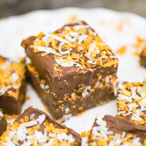 Easy Homemade Coconut Fudge