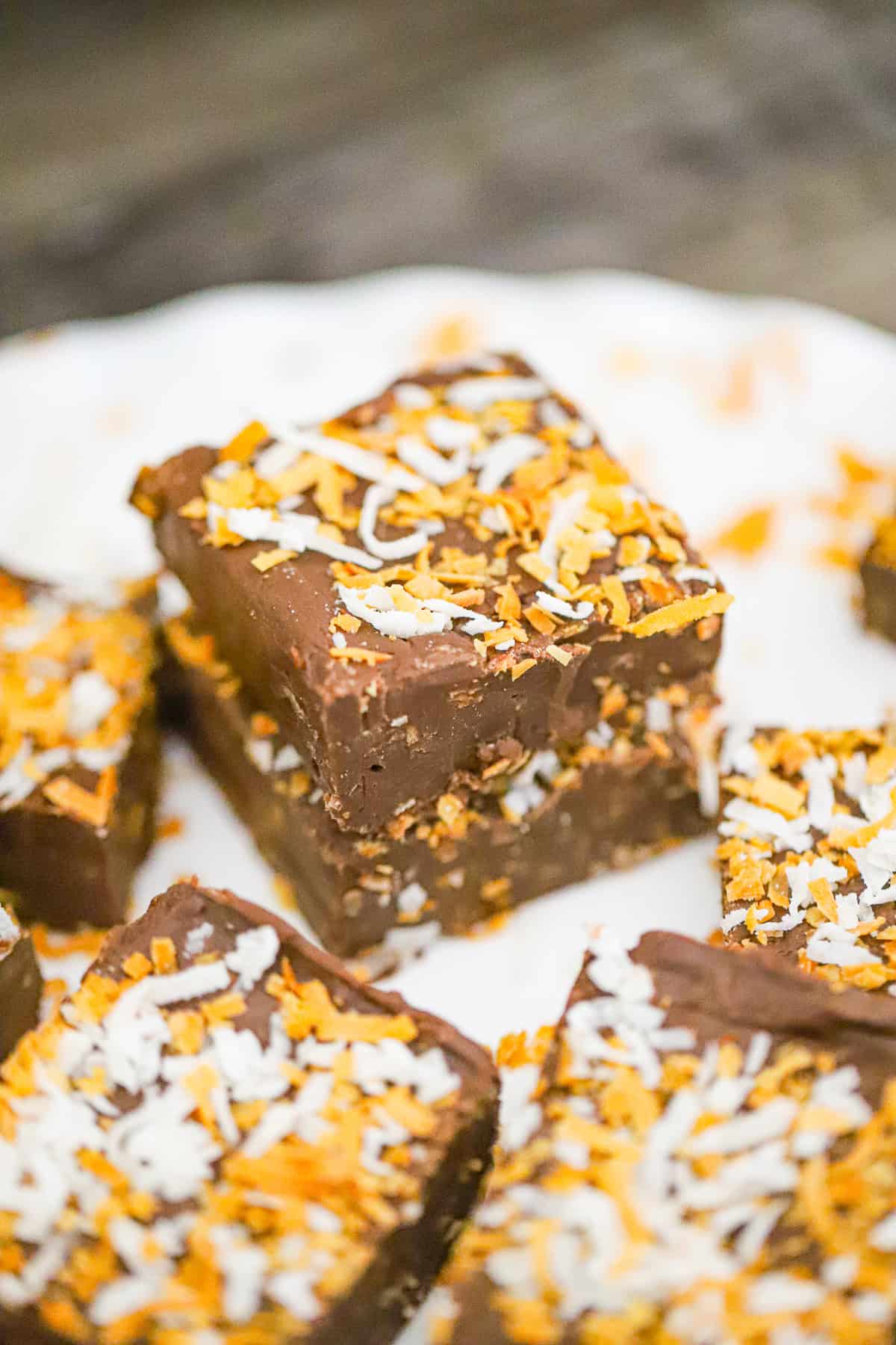 Easy Homemade Coconut Fudge