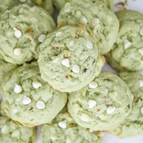 Pistachio Pudding Cookies