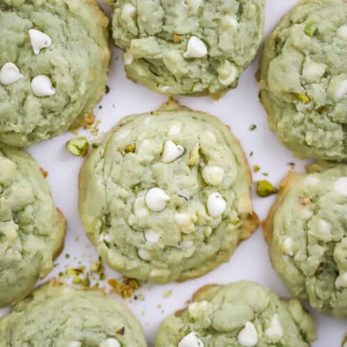 Pistachio Pudding Cookies recipe