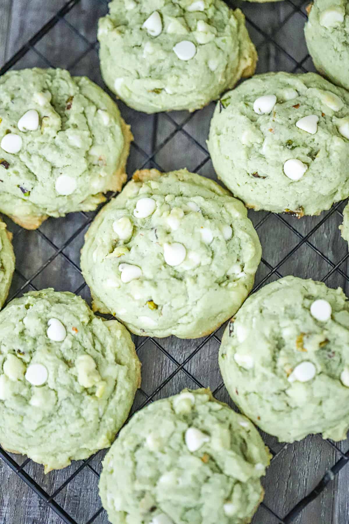 Pistachio Pudding Cookies recipe